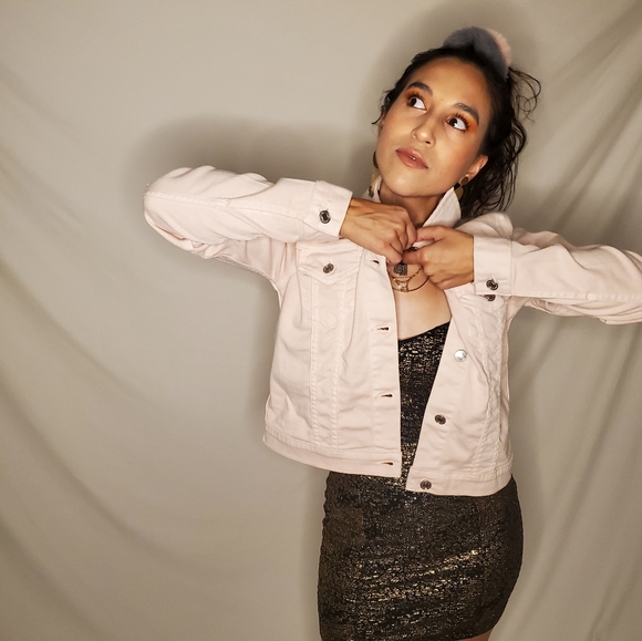 MICHAEL KORS PASTEL JEAN JACKET - Picture 2 of 8